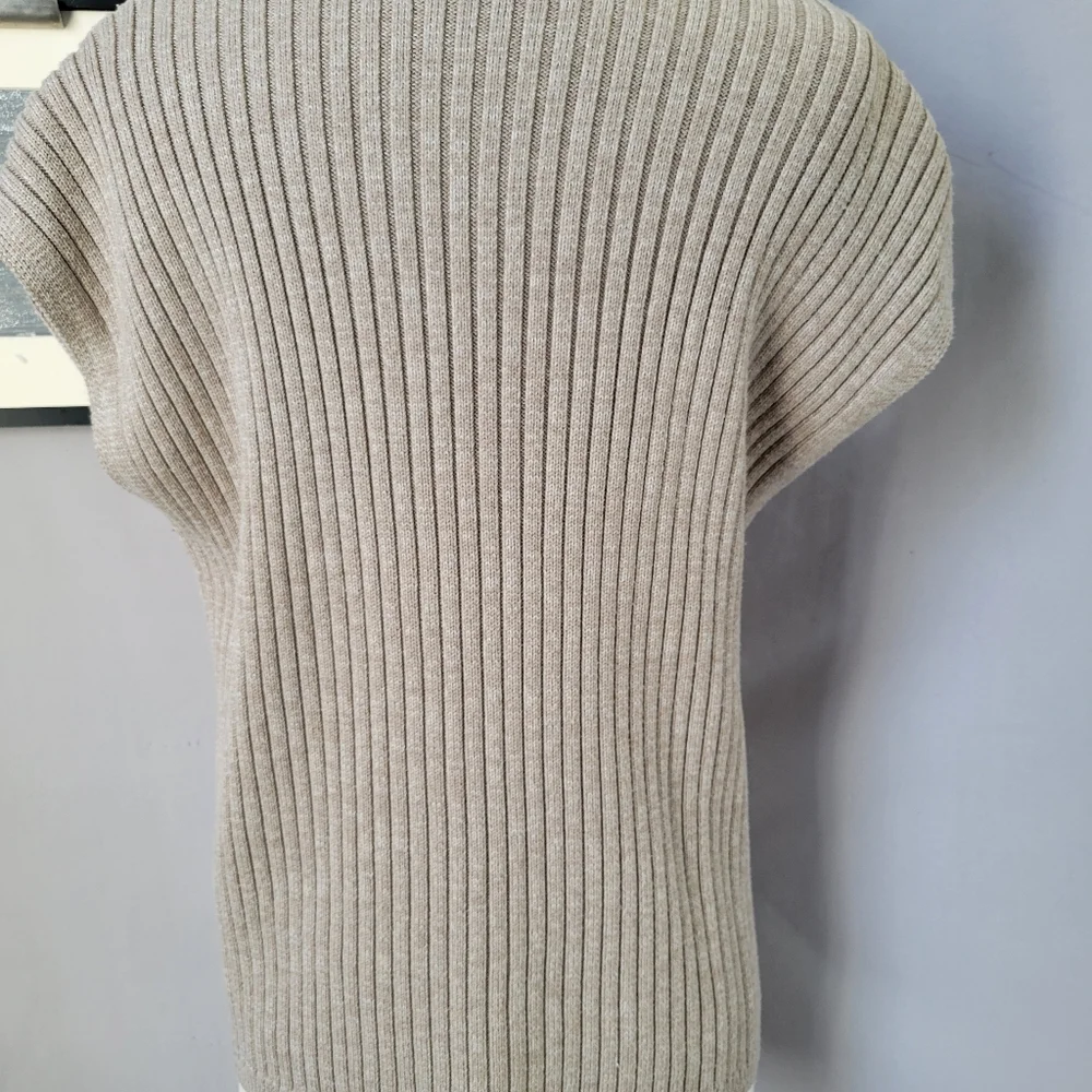 Thakoon Collective Cross Front Ribbed‎ Turtleneck Sweater M